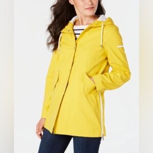 French Connection Yellow Raincoat